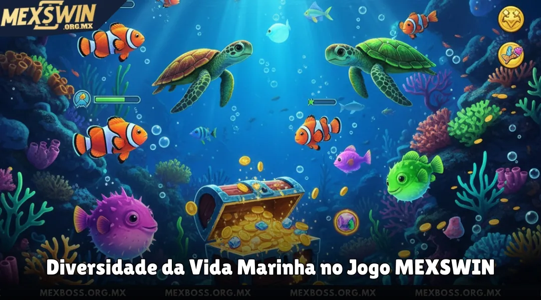 Diversidade da Vida Marinha no Jogo MEXSWIN