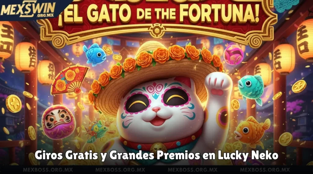 Giros Gratis y Grandes Premios en Lucky Neko