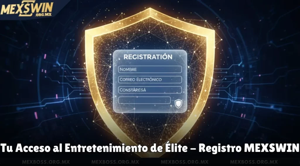 Tu Acceso al Entretenimiento de Élite - Registro MEXSWIN